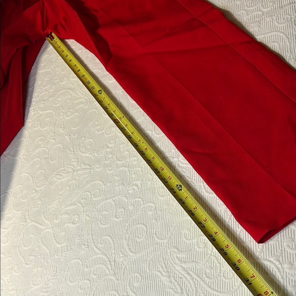 Elegant Red Women's Trousers - Picture 7 of 13